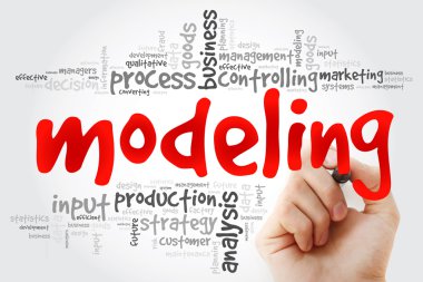 Modelleme kelime bulutu yazma el