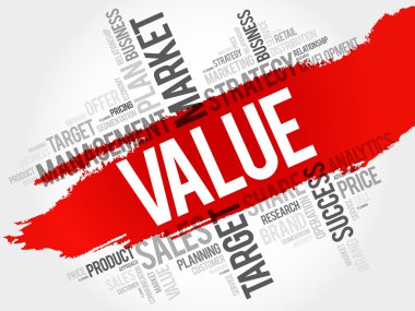 değer kelime bulutu