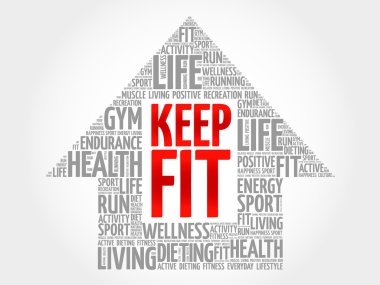 Uygun arrrow kelime bulutu tutmak