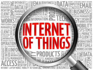 Internet of Things (çok) kelime bulutu