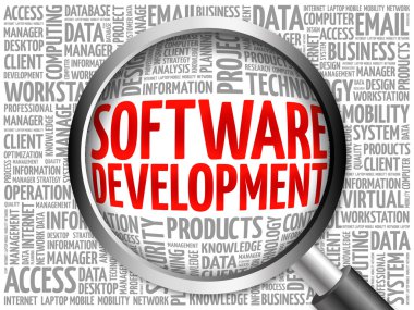 yazılım geliştirme kelime bulutu