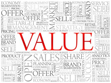 değer kelime bulutu