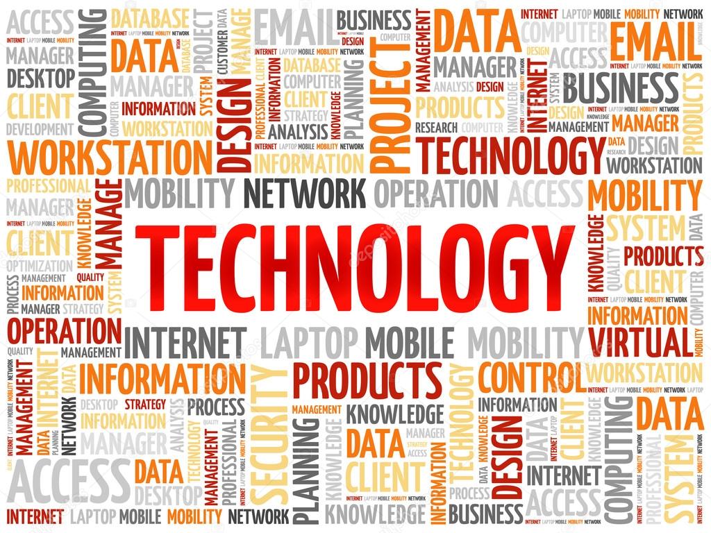 Technology words cloud — Stock Vector © dizanna #121045488