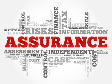 ASSURANCE word cloud clipart