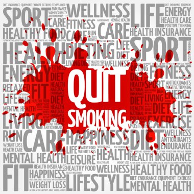 Çıkmak yasaktır kelime bulutu arka plan