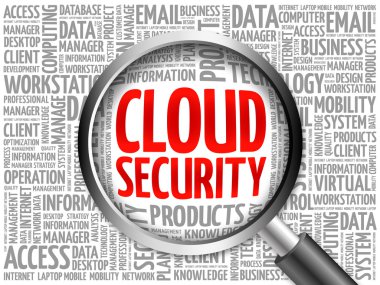 Güvenlik kelime bulut bulut