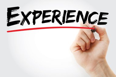 El yazma deneyimi marker ile