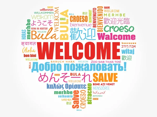 Bienvenido, Welcome Spanish Text Stock Vector - Illustration of expression,  caption: 112854232