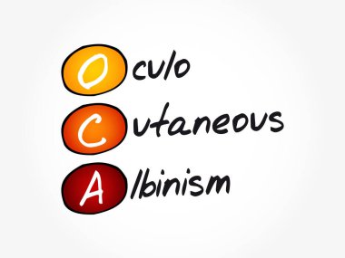 OCA - Oculo Cutaneous Albinism kısaltması, kavram geçmişi