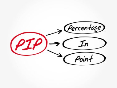 PIP - Noktalı kısaltma yüzdesi, iş konsepti geçmişi