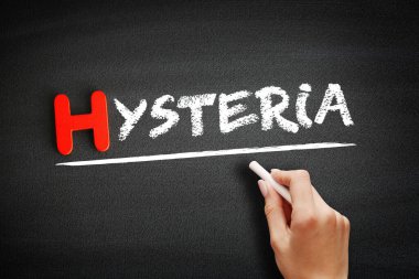 Tahtaya el yazısı histerisi, kavram geçmişi