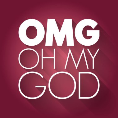 Aman Tanrım, kısaltma, kavram geçmişi.