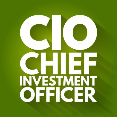 CIO - Yatırım Şefi Kısaltma, iş kavramı