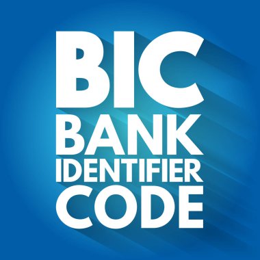 BIC - Banka Tanımlayıcı Kod kısaltması, iş konsepti geçmişi
