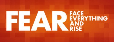 Korku - Her şeyle yüzleş ve Kısaltma Yüksel, kavram geçmişi