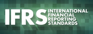 IFRS - Uluslararası Mali Raporlama Standartları kısaltması, iş konsepti geçmişi