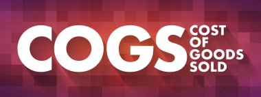 COGS - Malların Maliyeti Kısaltma, iş konsepti geçmişi