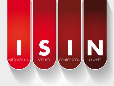 ISIN - Uluslararası Güvenlik Kimlik Numarası Kısaltma, iş kavramı