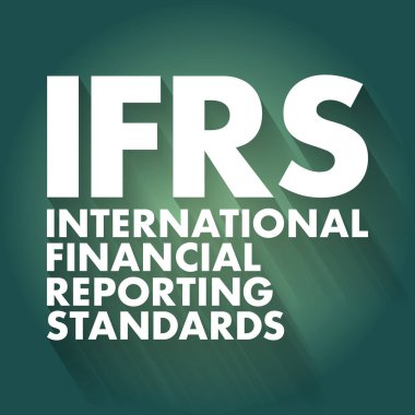IFRS - Uluslararası Mali Raporlama Standartları kısaltması, iş konsepti geçmişi