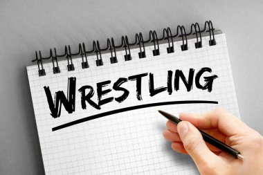 Not defterindeki güreş metni, kavram arka planı