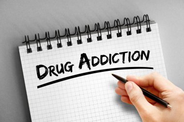 Not defterinde uyuşturucu bağımlılığı metni, kavram geçmişi