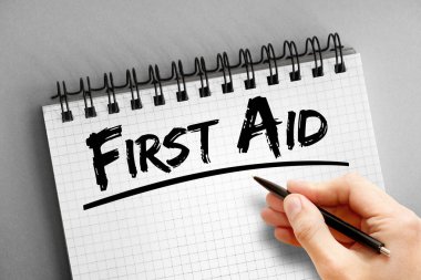 Not defterindeki ilk yardım metni, kavram arkaplanı