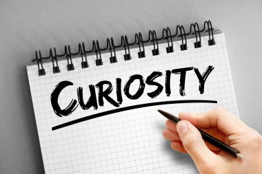 Not defterindeki merak metni, kavram arkaplanı