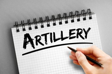 Not defterindeki topçu metni, kavram arkaplanı