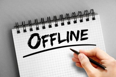 Not defterindeki çevrimdışı metin, kavram arkaplanı