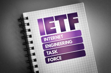 IETF - Not defterinde İnternet Mühendisliği Görev Gücü kısaltması, kavram geçmişi