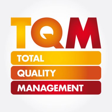 TQM - Toplam Kalite Yönetimi kısaltması, iş konsepti geçmişi