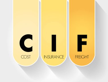 CIF - Maliyet Sigortası Yük Kısaltması, iş konsepti geçmişi