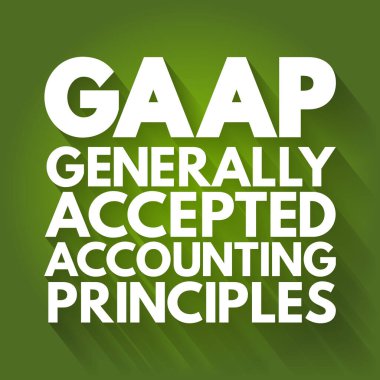 GAAP - Genel Muhasebe İlkeleri kısaltması, iş konsepti geçmişi