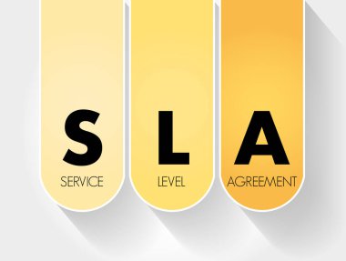 SLA - Hizmet Seviyesi Anlaşması kısaltması, iş konsepti geçmişi