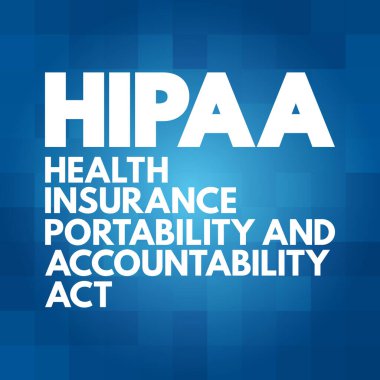 HIPAA - Sağlık Sigortası Taşınabilirliği ve Hesaplanabilirlik Yasası kısaltması, kavram gerilemesi