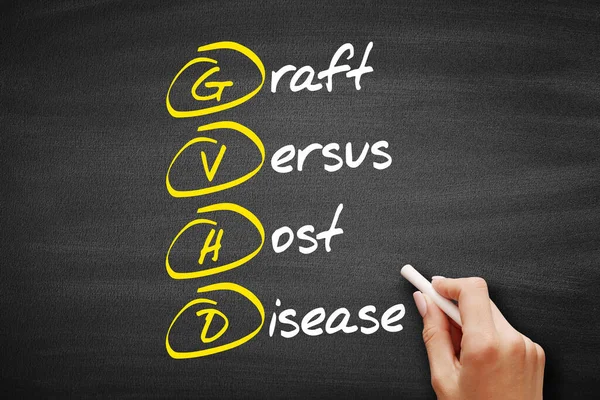 Gvhd Graft Host Disease Acronym Medical Concept Background — Stock Photo, Image