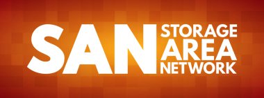 SAN - Depolama Ağı kısaltması, teknoloji kavramı geçmişi