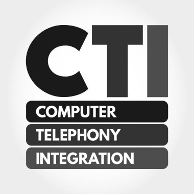 CTI - Bilgisayar Telefon Entegrasyonu kısaltması, teknoloji kavramı geçmişi