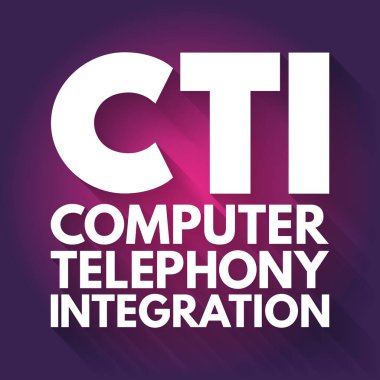 CTI - Bilgisayar Telefon Entegrasyonu kısaltması, teknoloji kavramı geçmişi
