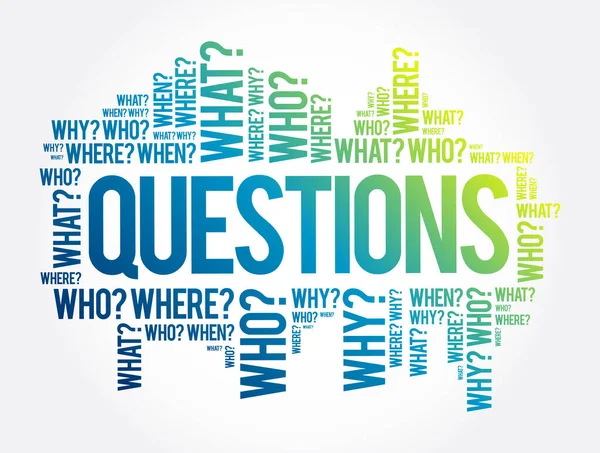 Preguntas Cuyas Respuestas Consideran Básicas Recopilación Información Resolución Problemas Fondo — Archivo Imágenes Vectoriales