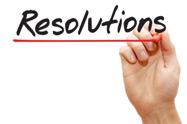 Kararları, iş concep yazma el