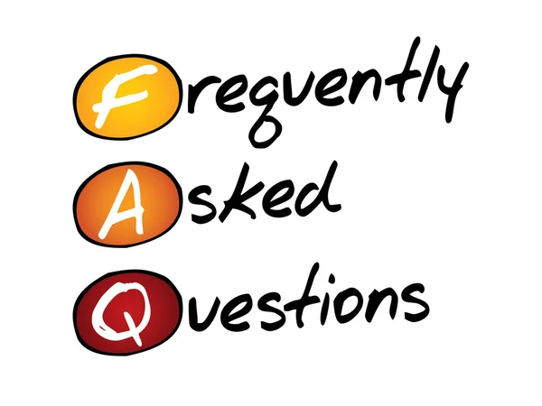 Frequently Asked Questions (FAQ) — Stock Vector