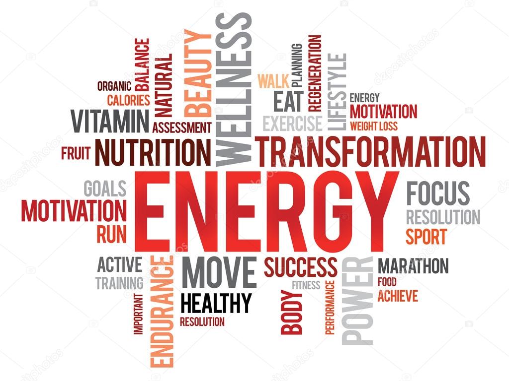 ENERGY word cloud