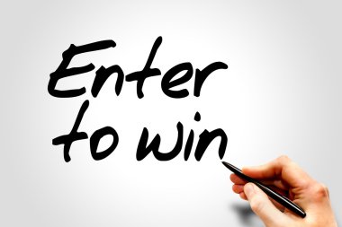 El kazanmak için Enter yazma