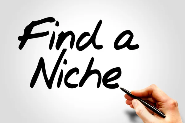 Encontrar um nicho — Fotografia de Stock