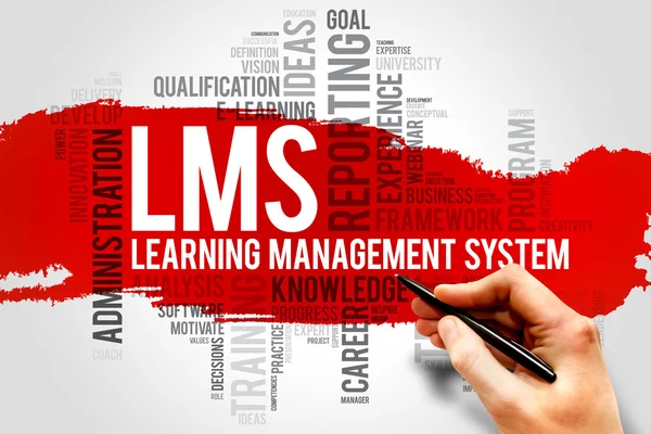 LMS Learning Management System — Stockfoto