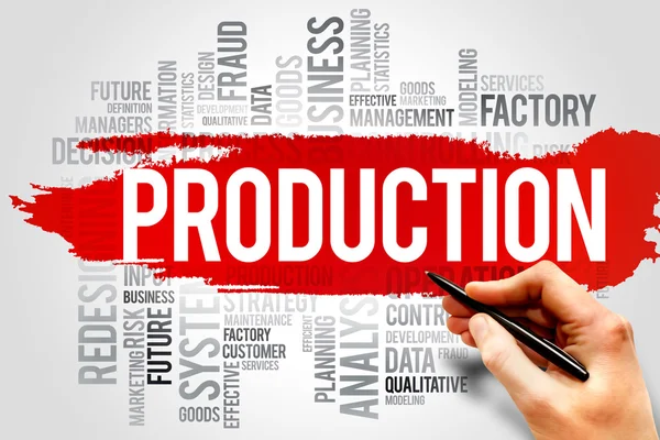 Produktion — Stockfoto