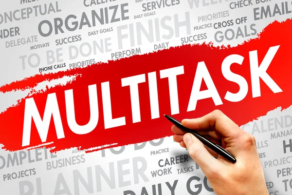 Multitasking — Foto Stock