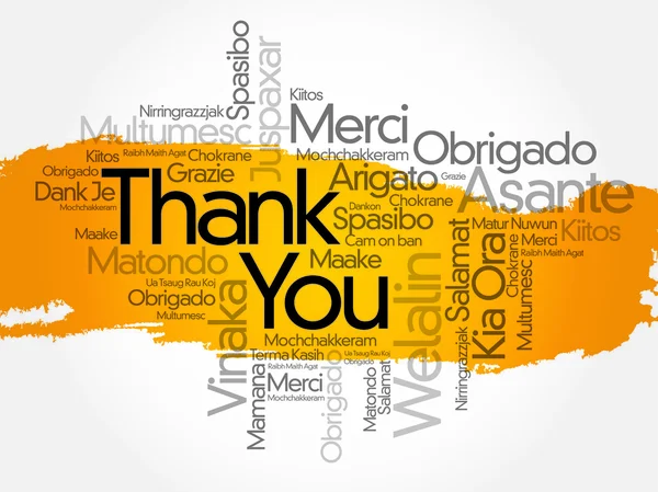 Thank You — Stock Vector