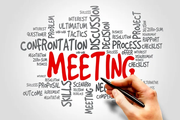 Meeting — Stock Photo, Image